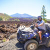 Guy on a Quad with Mount Teide behind him