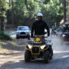 Quads entering the Corona Forest in Tenerife