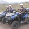 two quads with people on Teide