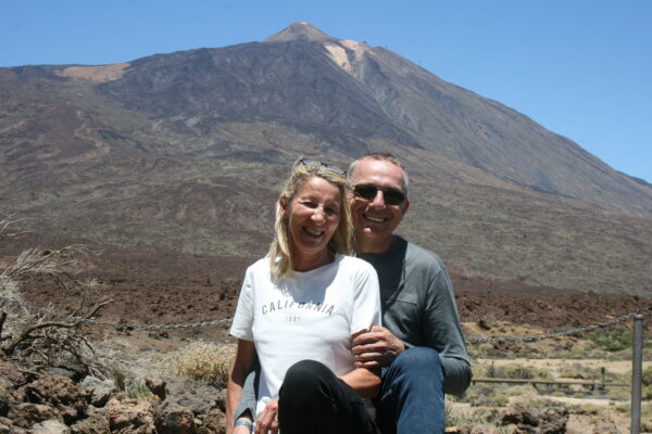 Happy couple on a Teide Quad trip