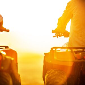 2 quads in the sunset