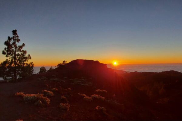 Wow a beautiful Teide Sunset