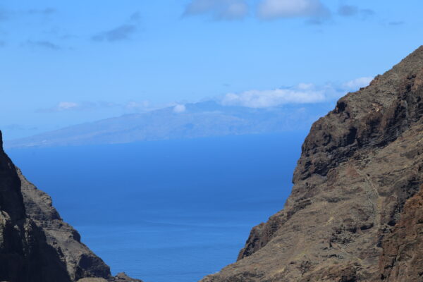 View of La Gomera form Tenerife
