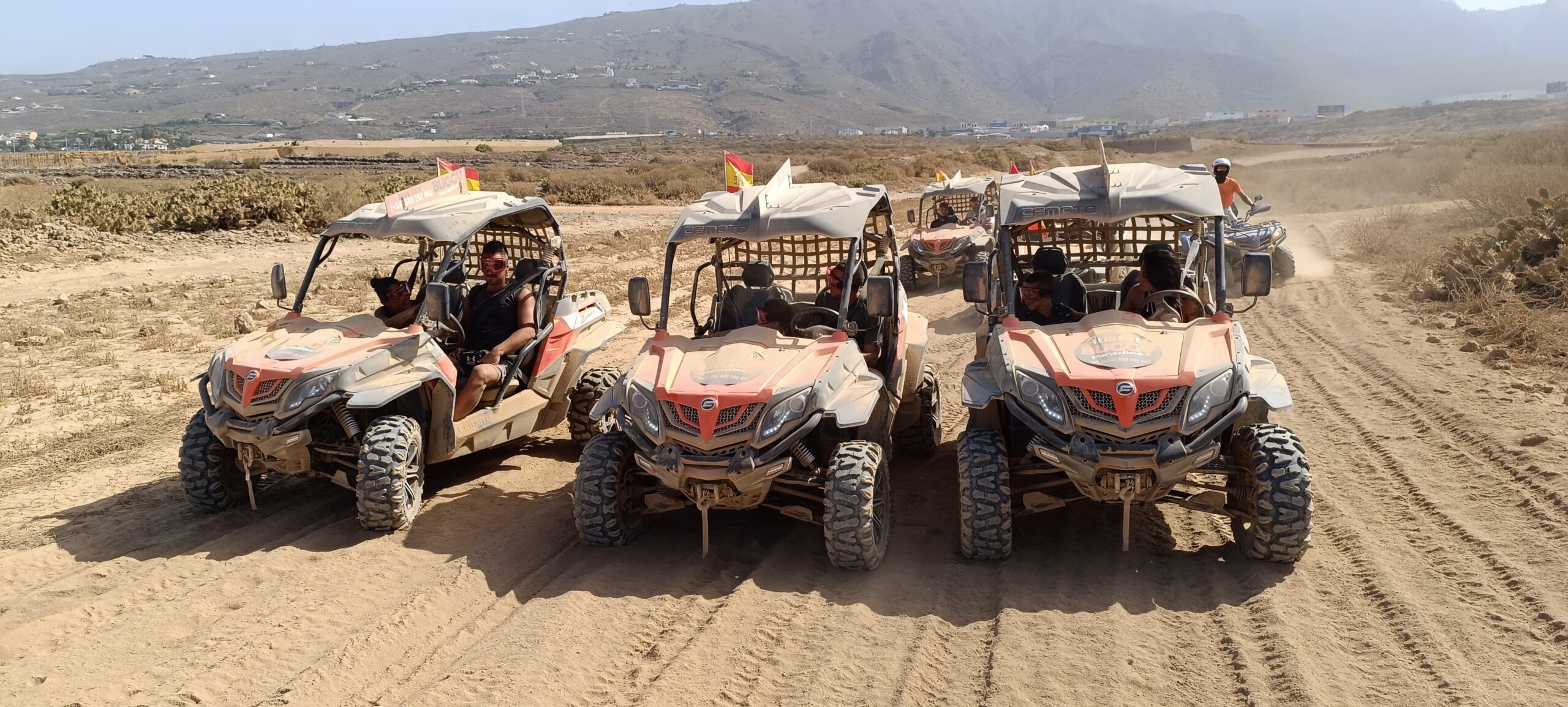 3 buggys in Tenerife