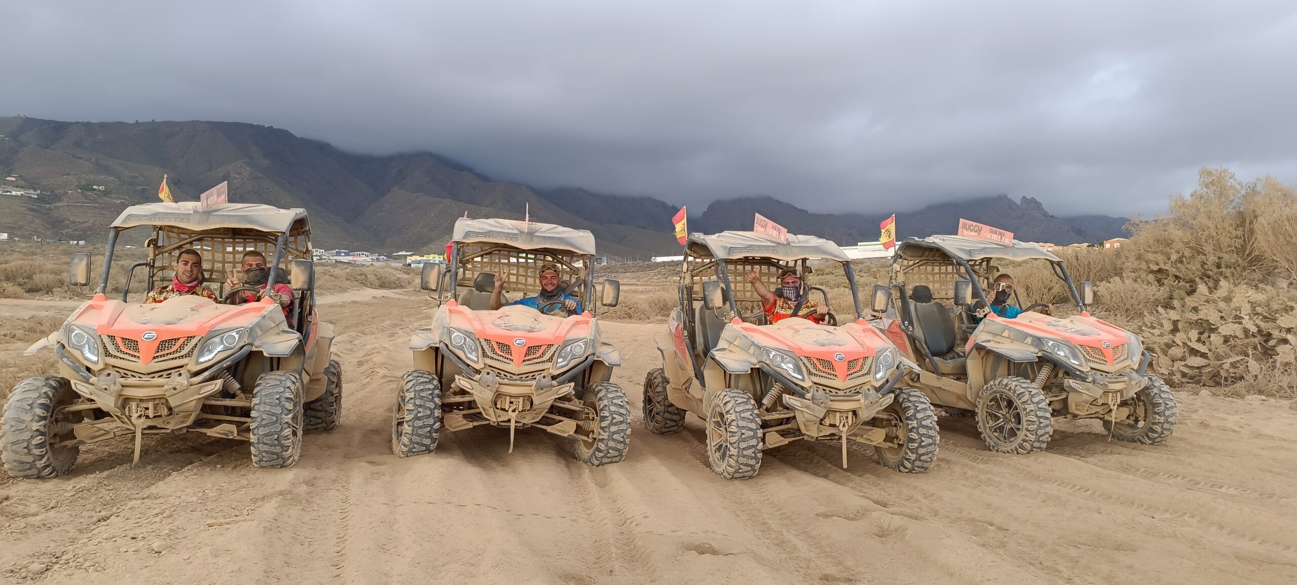 3 buggys in Tenerife
