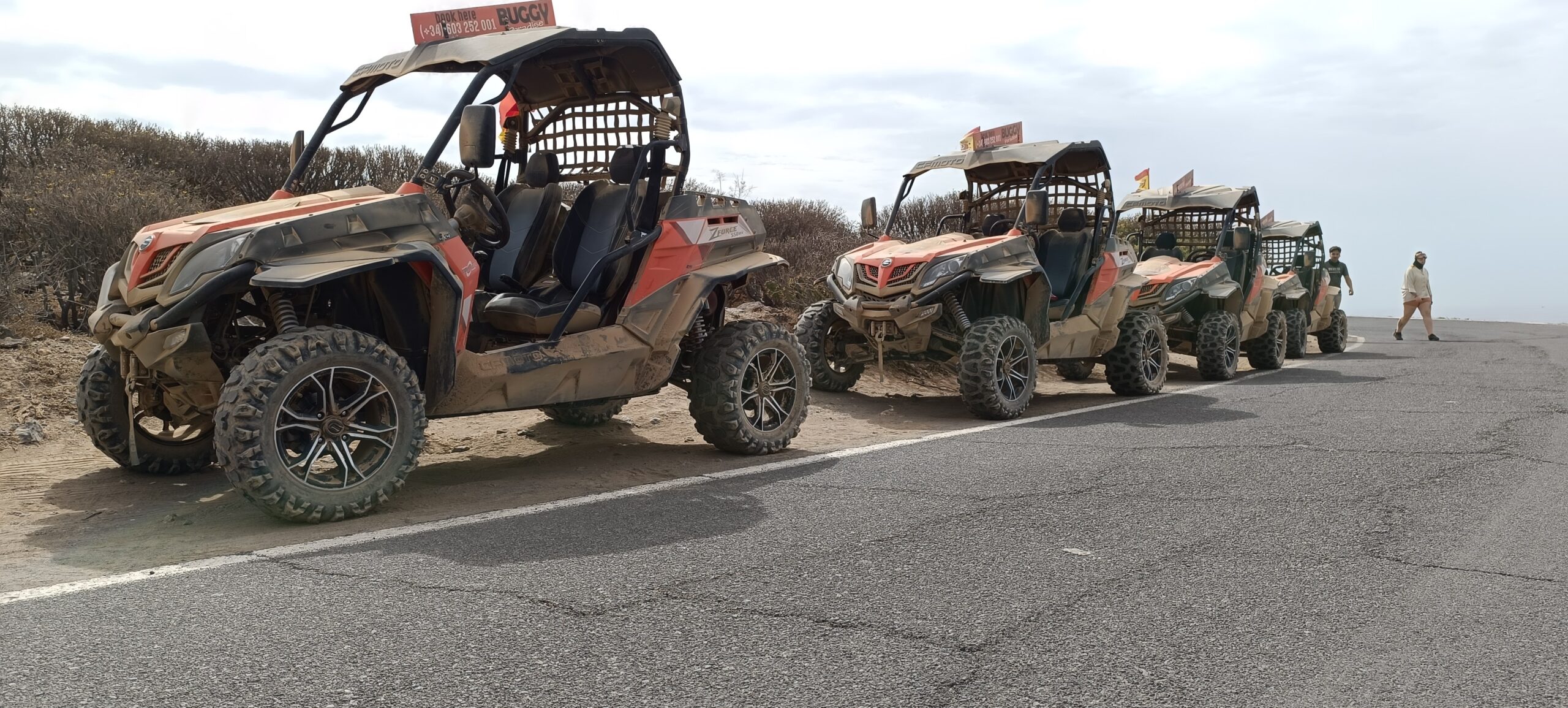 3 buggys in Tenerife