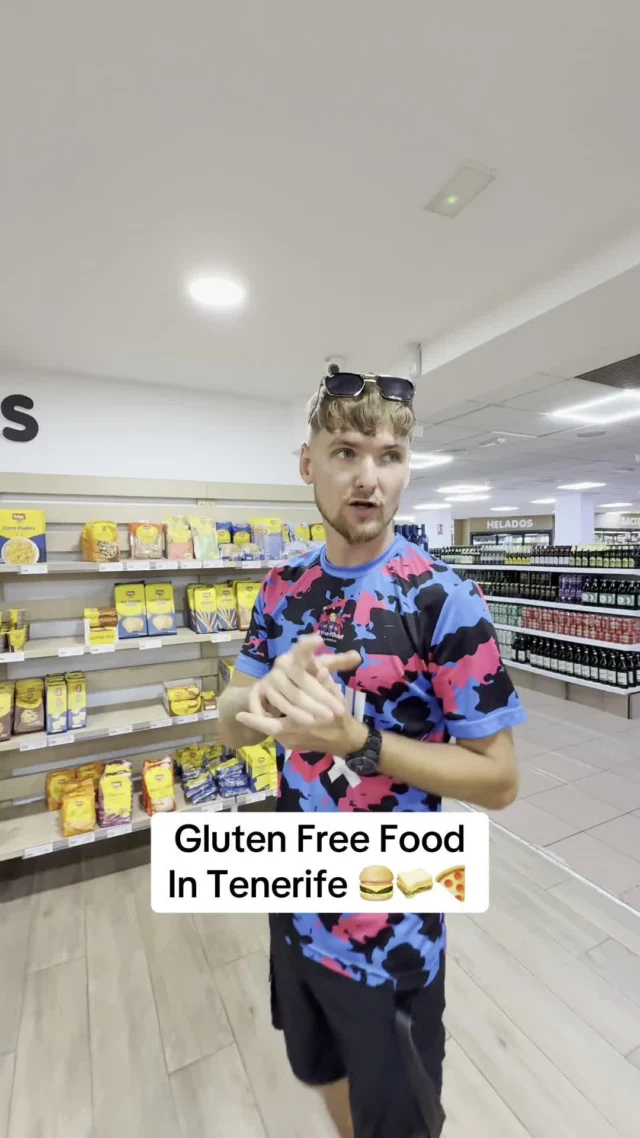I’ve found a great little gluten free food section in the shop opposite the old Be Live La Niña in Fanabe 🫶