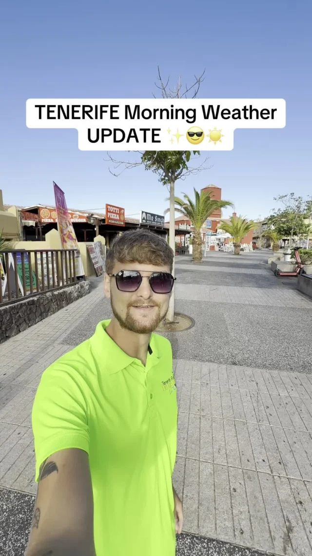 It’s another beautiful day in Tenerife 🫶