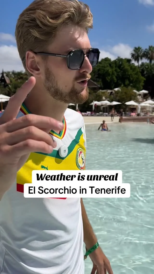 The weather in Tenerife is unreal! You’re going to have a cracking holiday  #tenerife #tenerife🌴 #tenerifefirstexcursions